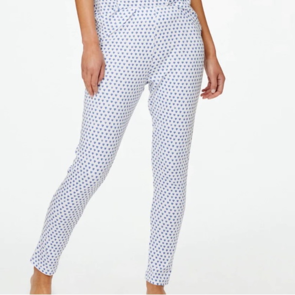 NWT women’s roller rabbit blue heart pajama bottoms size m